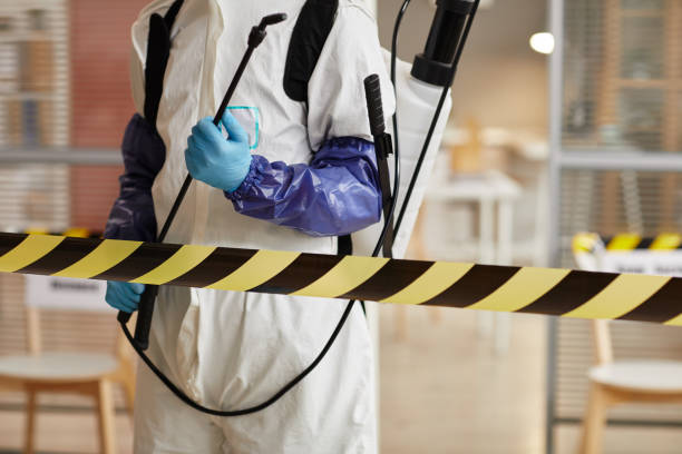 Professional Biohazard Cleanup technician working in Glen Arm, MD